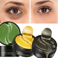 60pcs hyaluronic acid repair eye patches remove dark circles moisturizing eye mask crystal collagen gel mask eye skin care