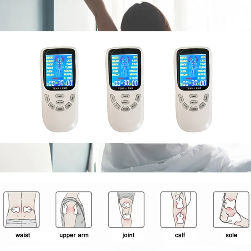 Электродные подушечки для облегчения боли импульсного массажа