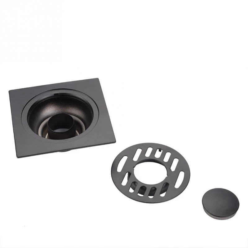 

Stainless Steel Floor Drain Heavy Duty Floor Drain Cover Home Bathroom Shower Waste Drainer Thickened Waste Floor Drain Black