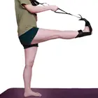 Эластичный ремень для йоги, эластичный ремень, застежка-лента для ног, гимнастический Растяжитель голеностопа для йоги, спортивных тренировок