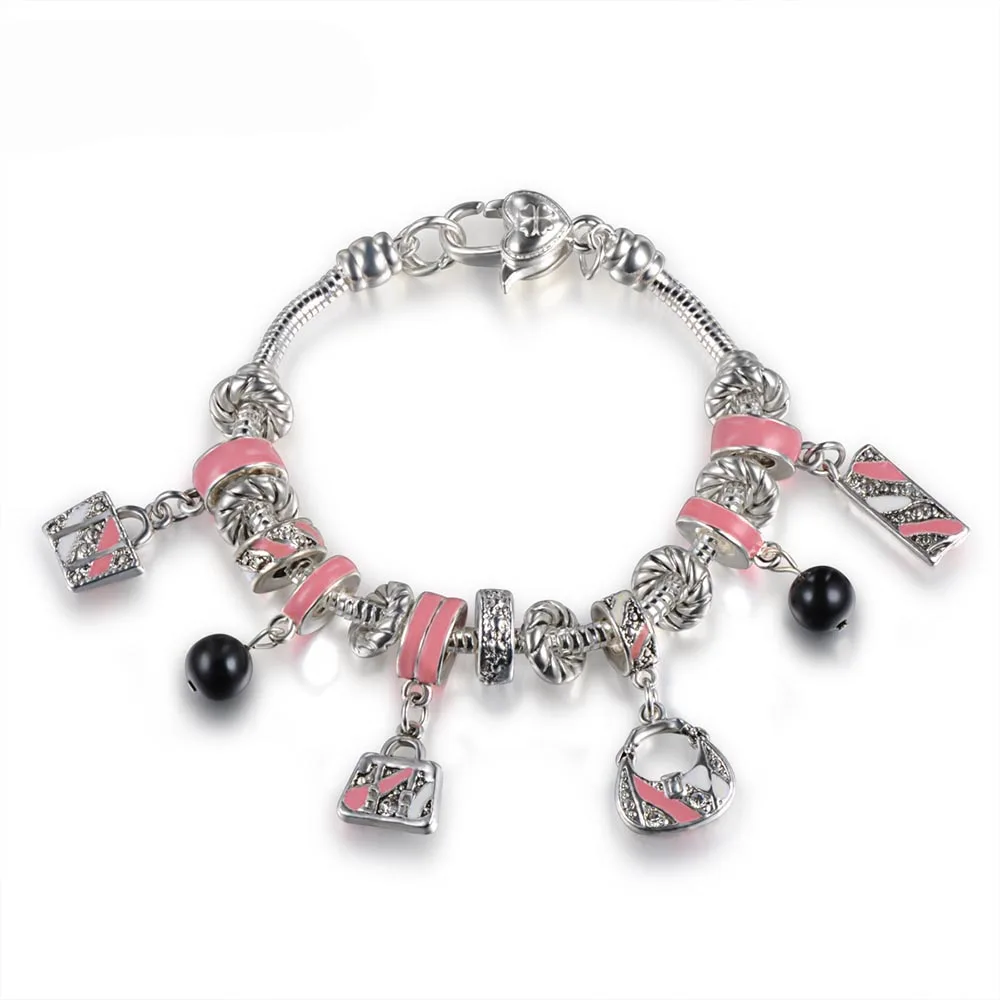 Модные сумки в богемном стиле для женщин браслеты с шармами и бусинами из Мурано