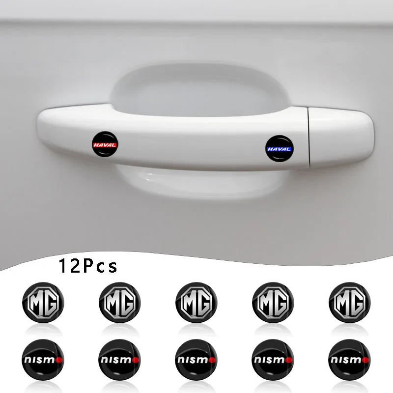 

12pcs Key Sticker Crystal Emblem Logo Decals For SAABs SCANIA 95 93 9000 900 9-7 600 99 9-X 97X Turbo X Monster 9-2X GT750 92