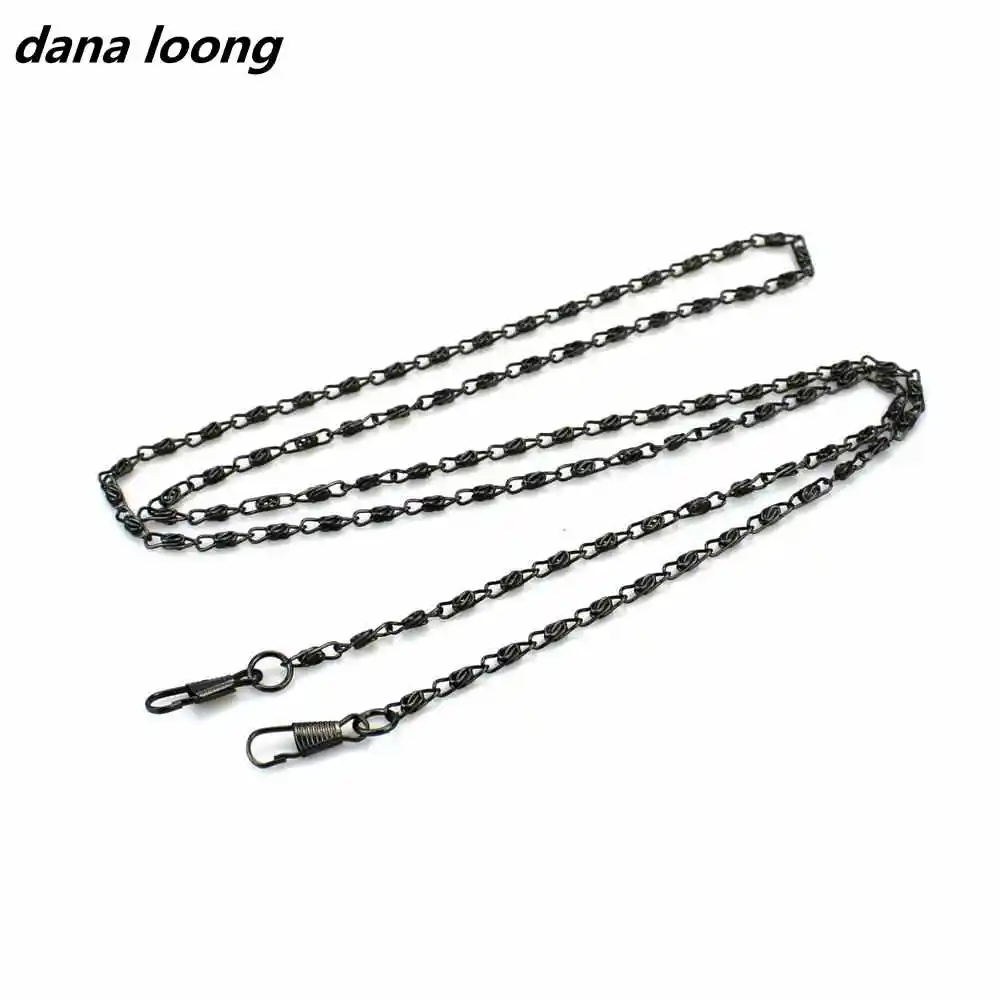 Сменная металлическая витая Цепочка для кошелька длина около 120 см ширина 0 3