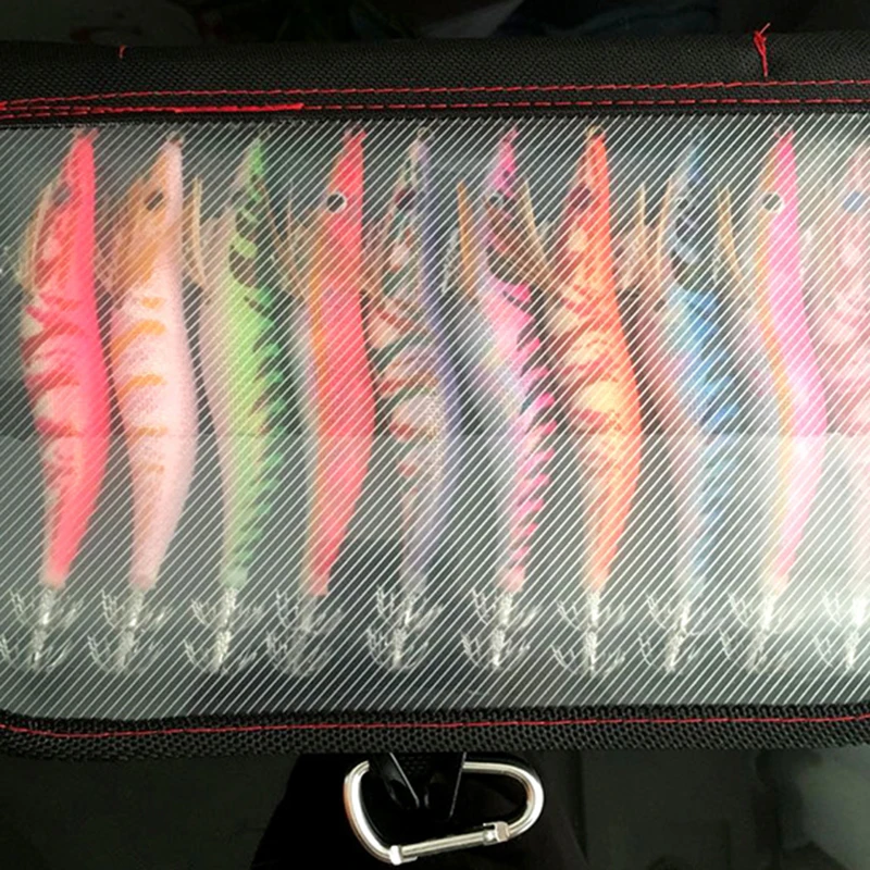 

High 10Pcs Fishing Lure Sinker Squid Jig Hook Wooden Shrimp Artificial Fishing Lures Octopus Cuttlefish Shrimp Fishing Bait DOG8