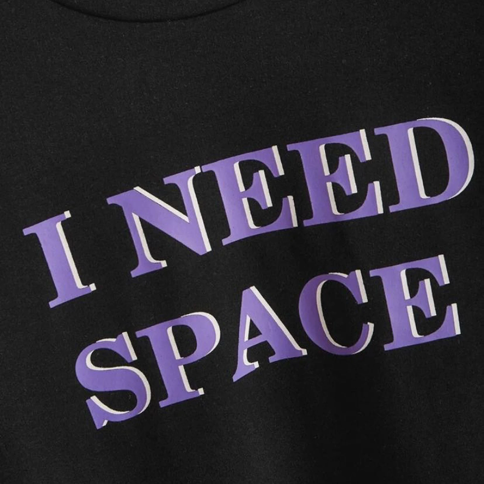 

Women Fashion Long Sleeve Letter Print Top Casual Female Round Neck Top Loose Sweatshirts Plus Size