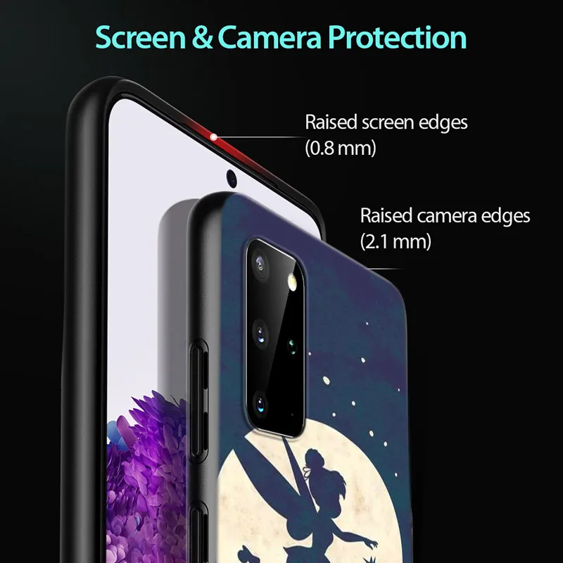 Чехол для Samsung Galaxy A01 A11 A12 A21 A21S A31 A41 A42 A51 A71 A32 A52 A72 A02S мягкий черный | Мобильные