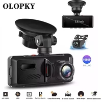 olopky nightscape dash camera hd 1080p car dvr 3 1 inch ips screen 140 wide angle lens night vision dashboard camera vehicle