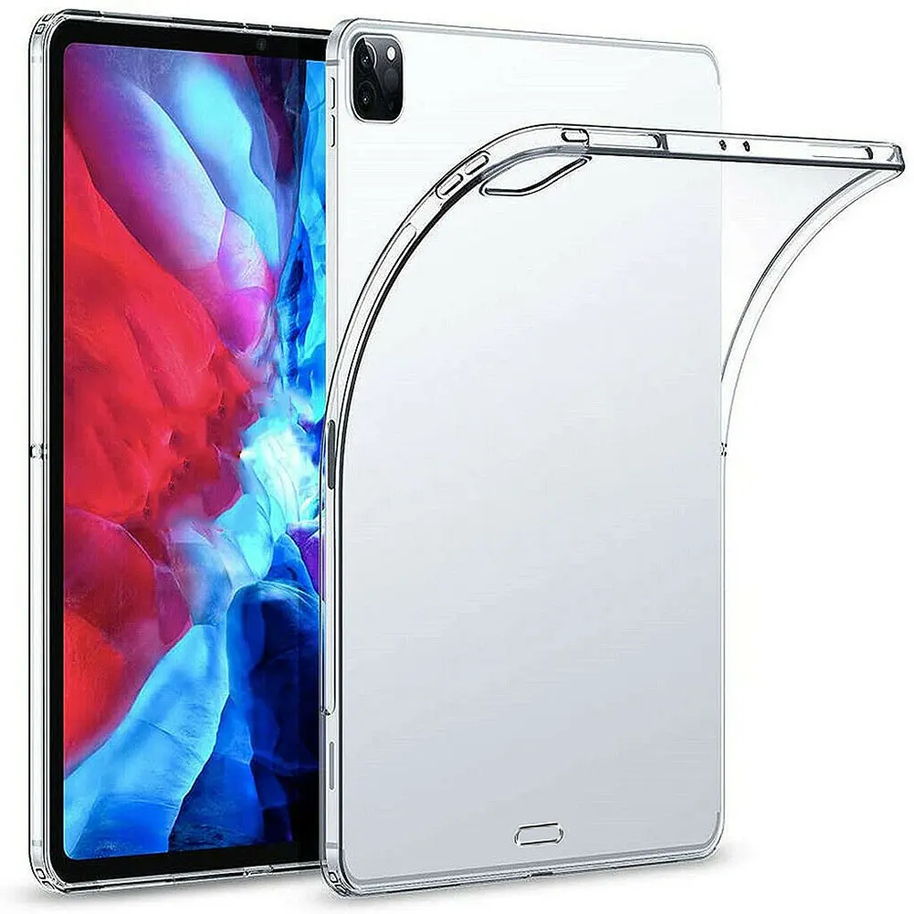 Чехол для iPad Pro 11 дюймов 2020 2 го поколения ударопрочная задняя крышка TPU Мягкий