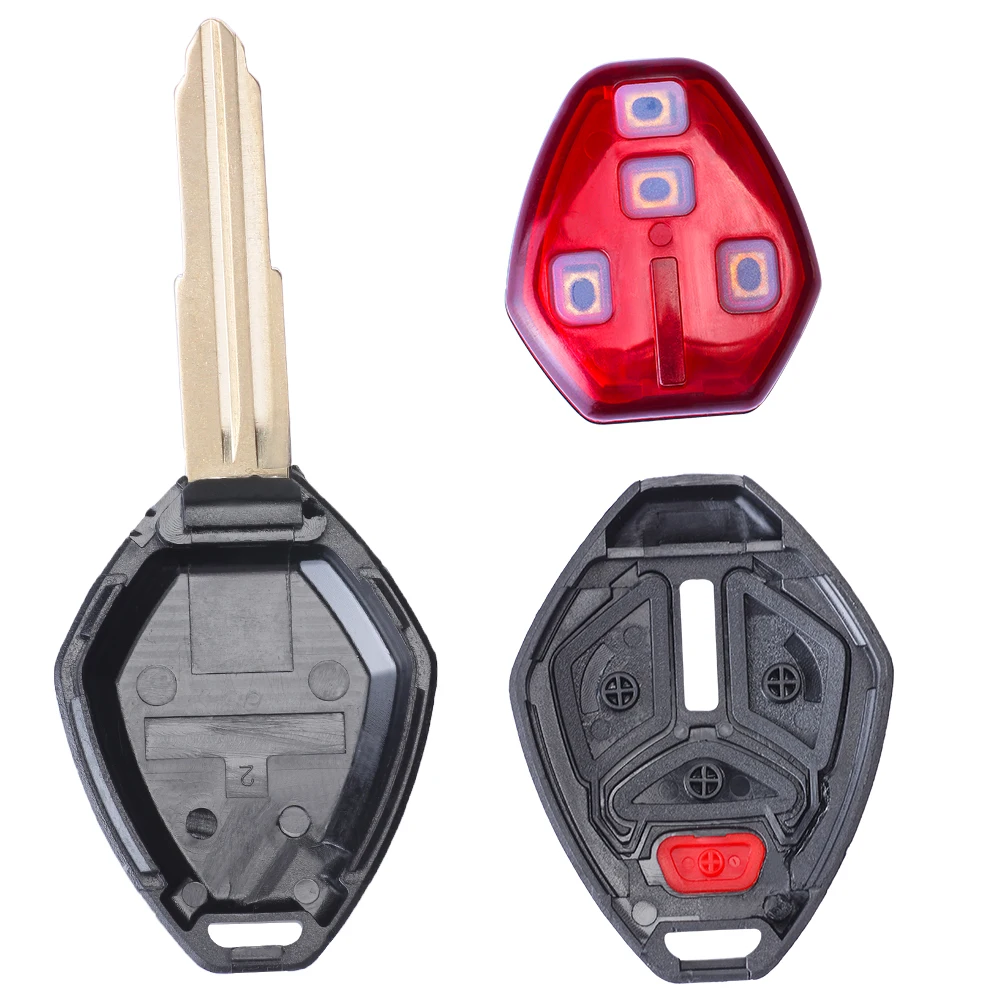 KEYECU High Quality Keyless Entry OEM Remote key Fob 313.8MHz 3+1 Button for 2007 -2012 Mitsubishi Eclipse Galant OUCG8D-620M-A |
