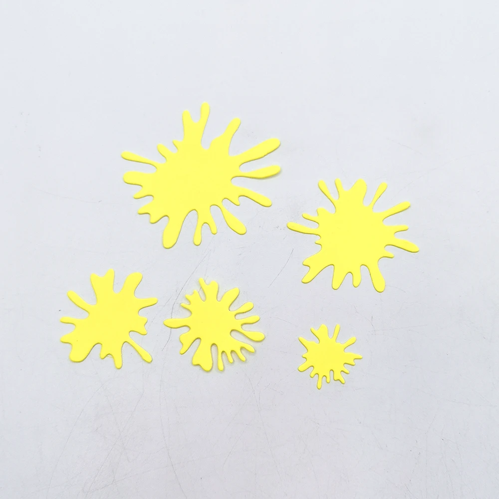 Капля воды цветы металлические плашки трафарет для скрапбукинга бумажная карта