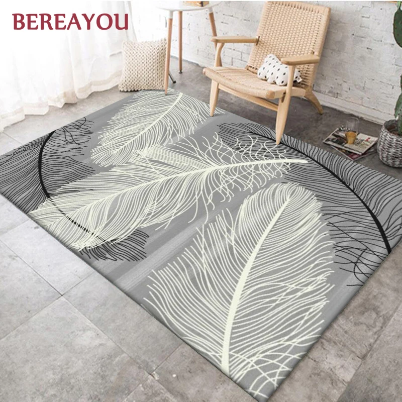 Современные коврики и ковер для гостиной роскошный прикроватный напольный