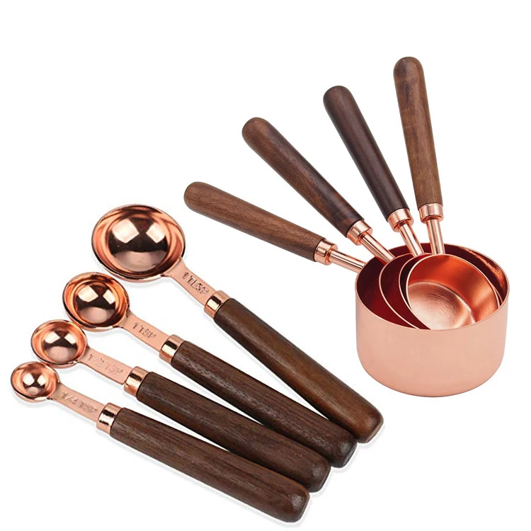 4PCS Stainless Steel Measuring Cup Spoon Kitchen Accessories Gadgets Baking Tools | Дом и сад