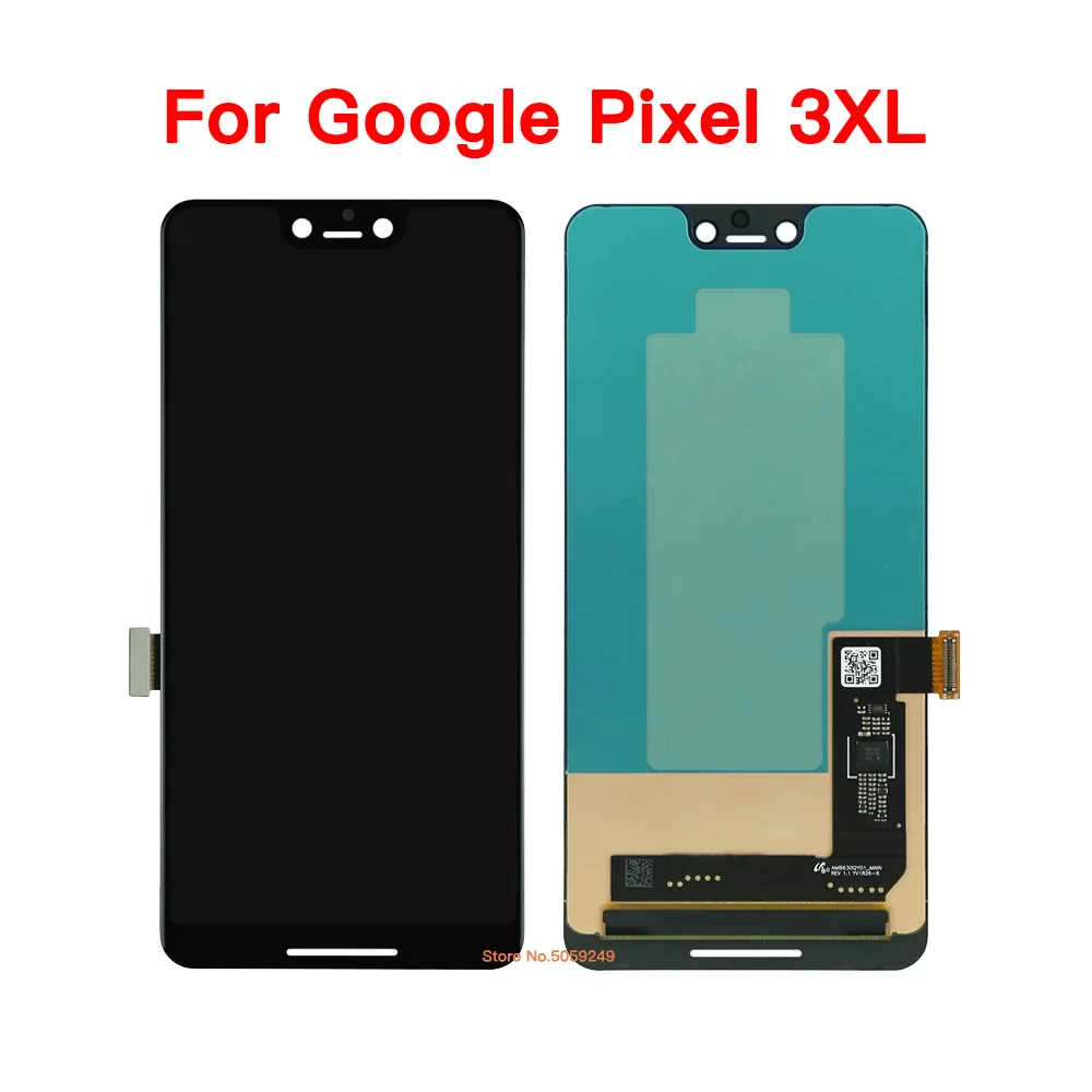 Оригинальный ЖК-дисплей Pixel3 для Google Pixel 3XL 3 экран дисплея HTC с сенсорным