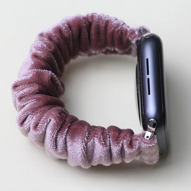 Ремешок для Apple Watch эластичный вельветовый 38/40/42/44 мм