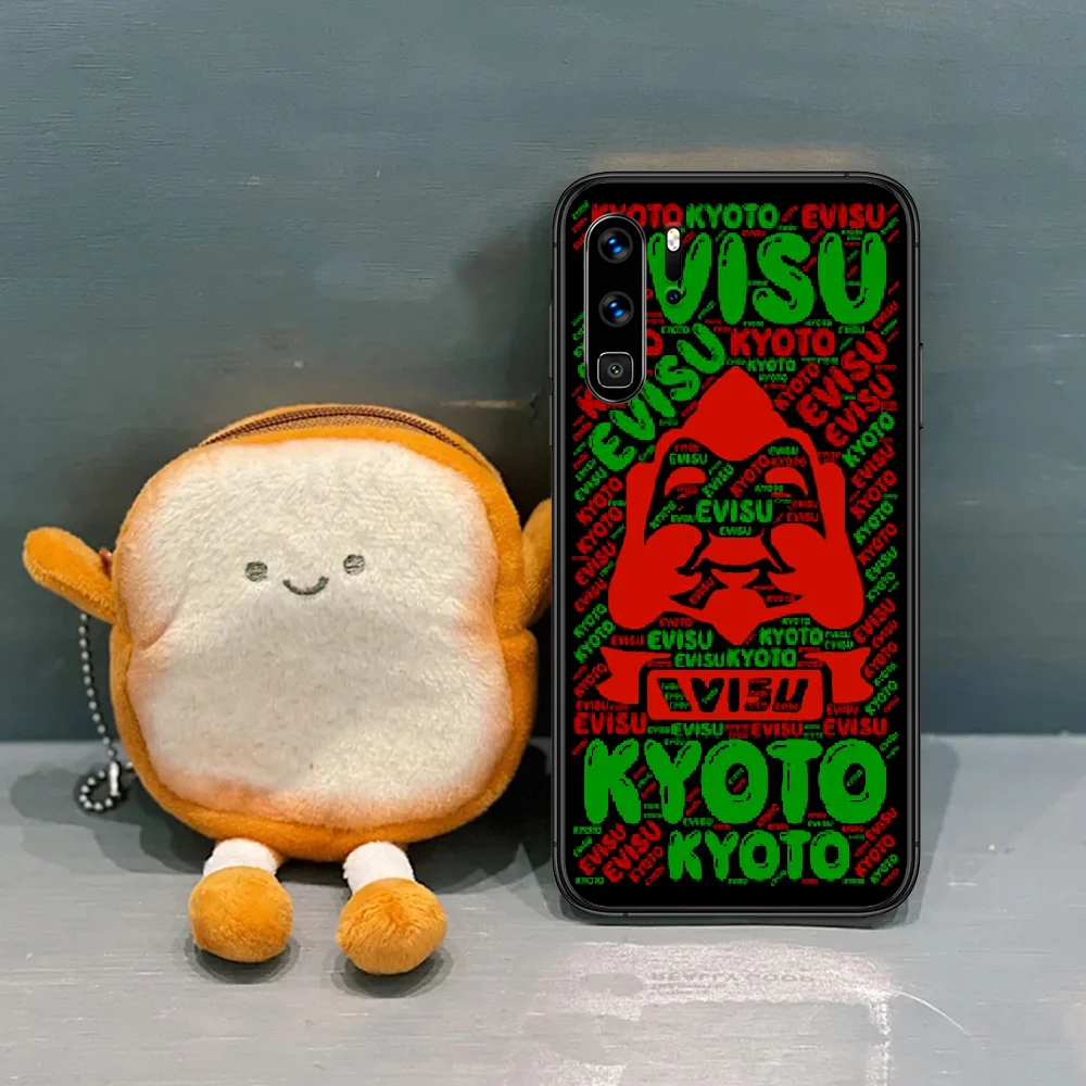 

Japan Fashion Brand Phone Case For Huawei P Mate 10 20 30 40 Lite Pro smart 2019 nova 5t 8 black Prime Silicone Coque Fashion