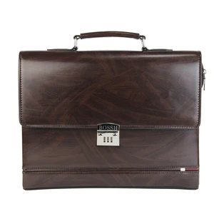 manet male business shoulder briefcase bring password lock computer leather 15 laptop messenger office bags handbag for men new free global shipping