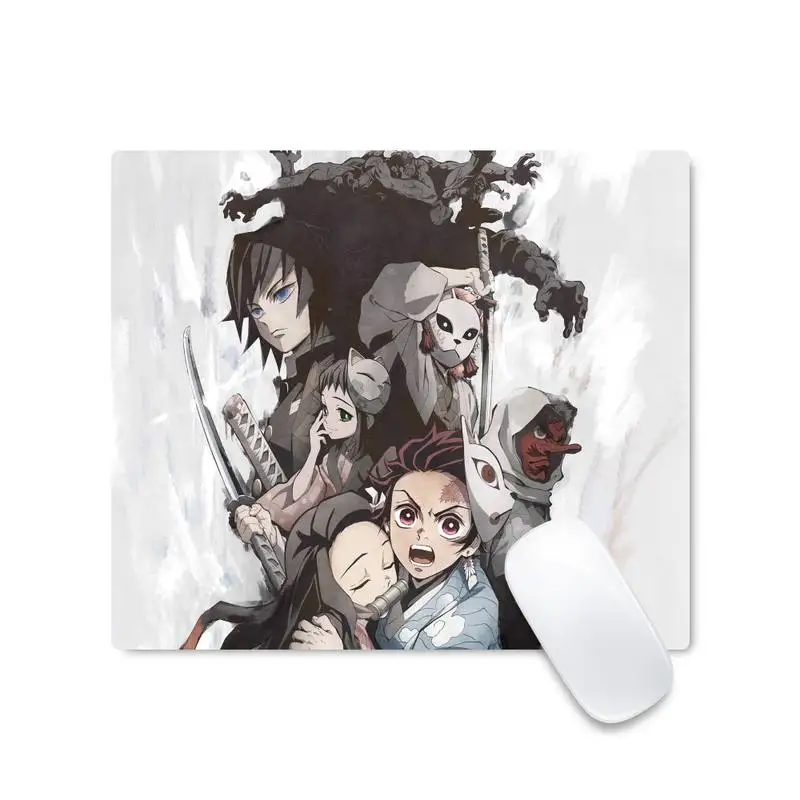 

Demon Slayer Unique Desktop Pad Game Mousepad Mouse pad Desk Protect Game Officework Mat Non-slip Laptop Cushion mousepad