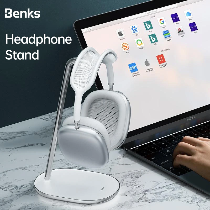 Benks металлическая стойка для наушников Apple Airpods Pro Max Beats Sony бозе активный Шум
