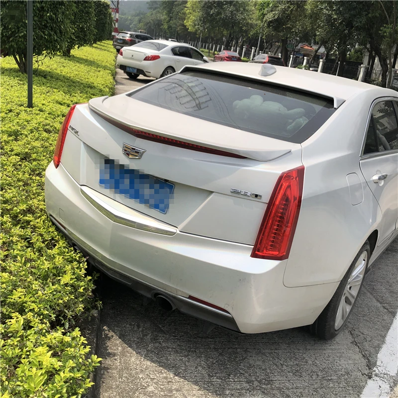 Спойлер на крышу для Cadillac ATS 2015-2018 спойлер материал TF ABS заднее крыло автомобиля