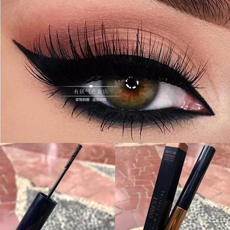 

Super Easy to Use Keep Curling for a Long Time, Not Smudge Root Points, Detailed Head Mascara, Black Waterproof and Sweat-Proof