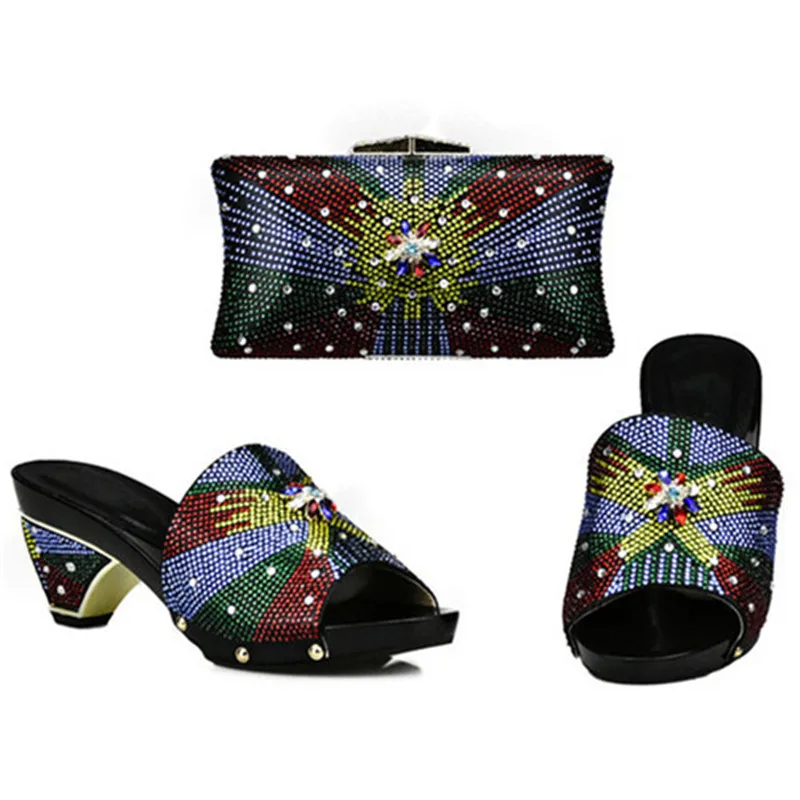 Женская сумка для обуви в стиле стразы оранжевого цвета 2017|shoe and bag set|shoe bagitalian shoes