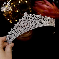 new design royal zircon tiara sweet 16 bridal hair jewelry wedding hair accessories wedding tiaras princess crystal crowns