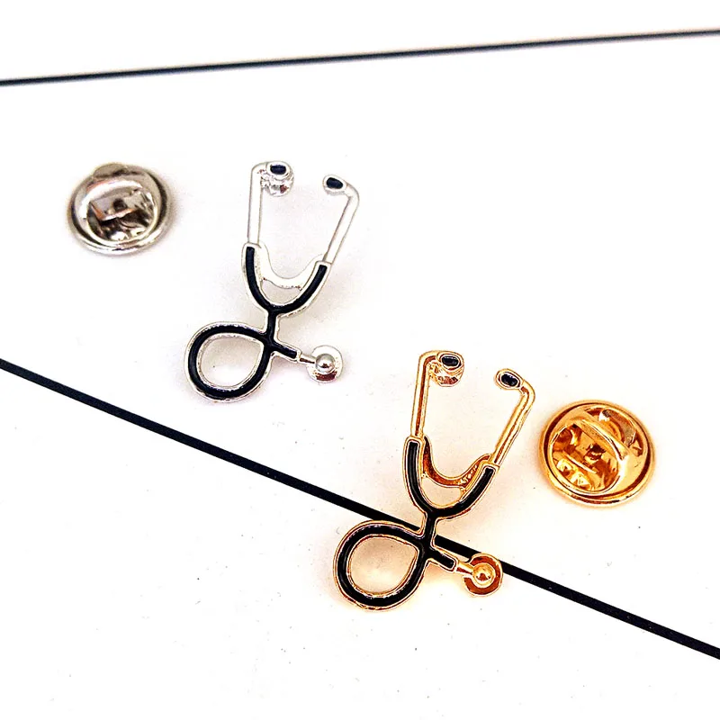 Медсестры ювелирные изделия подарок для врача золото/серебро брошь в виде