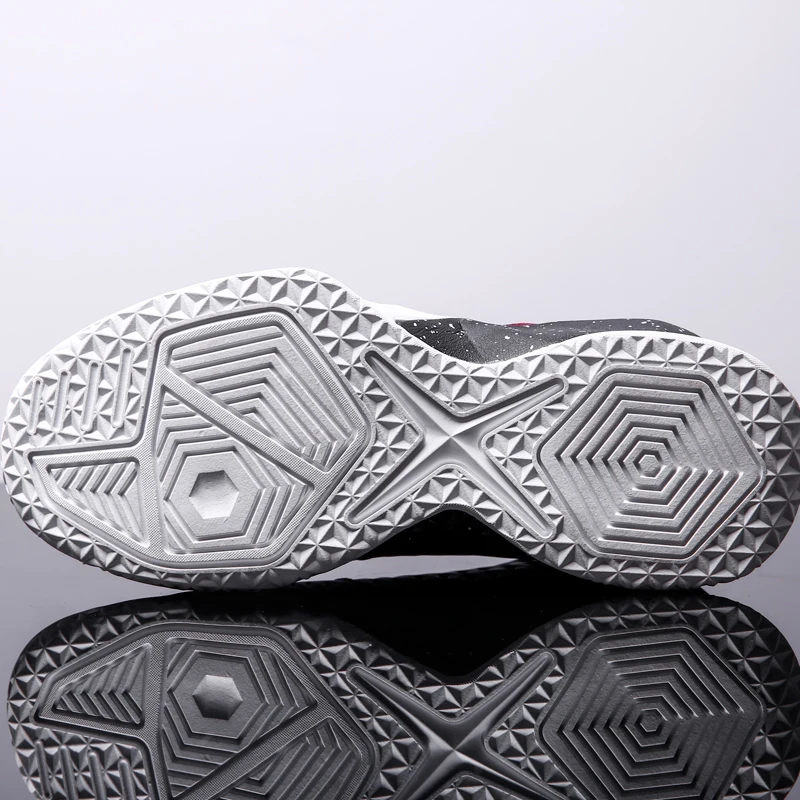 

High-top Basketball Shoes Men's Cushioning Light Basketball Sneakers Anti-skid Breathable Outdoor Sports Shoes