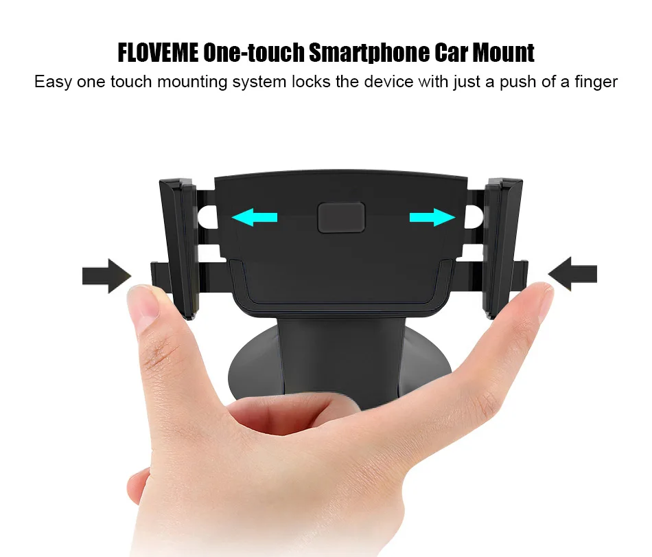 Floveme New Универсальный держатель мобильного телефона для iphone Samsung один сенсорный
