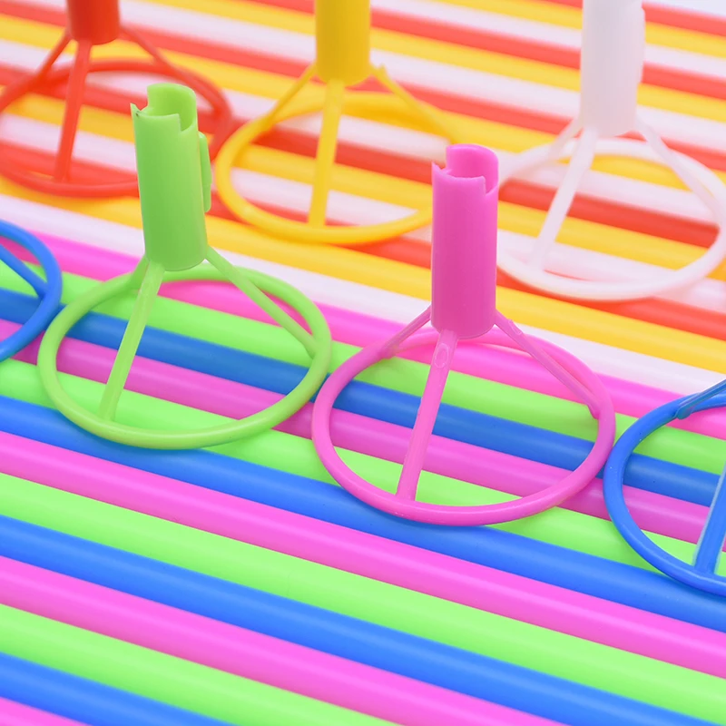 5/10 шт 40 см Пластиковый стержень с чашкой Алюминиевая Фольга Воздушный шар палка