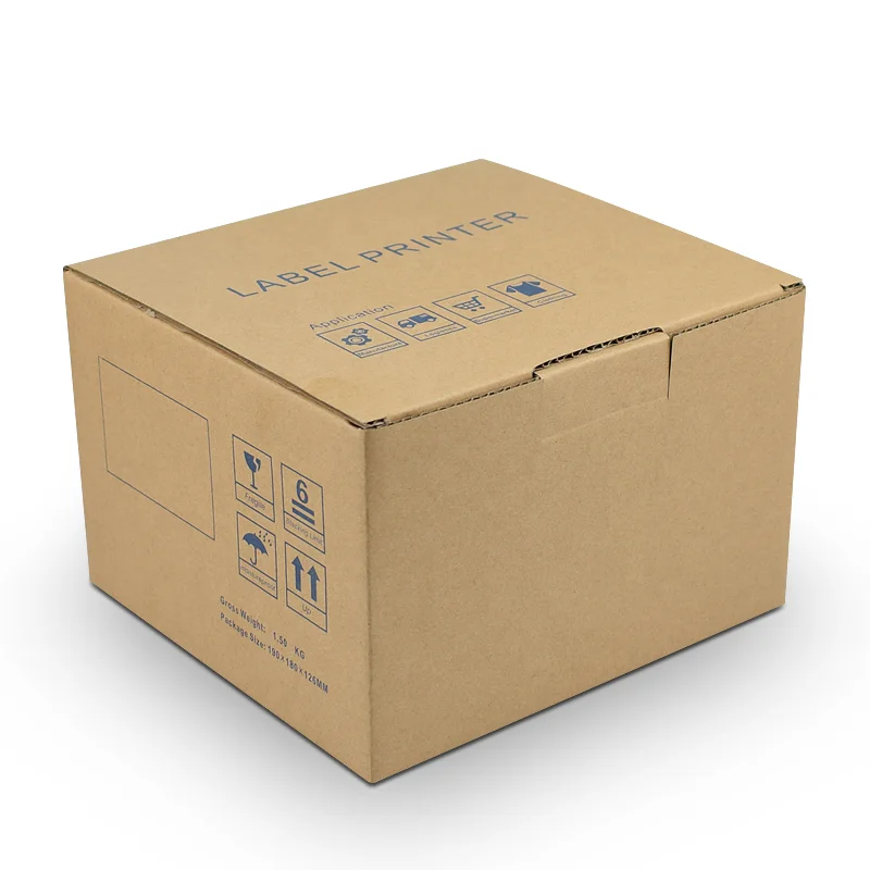 

Supermarket thermal barcode label sticker printer with extra stand