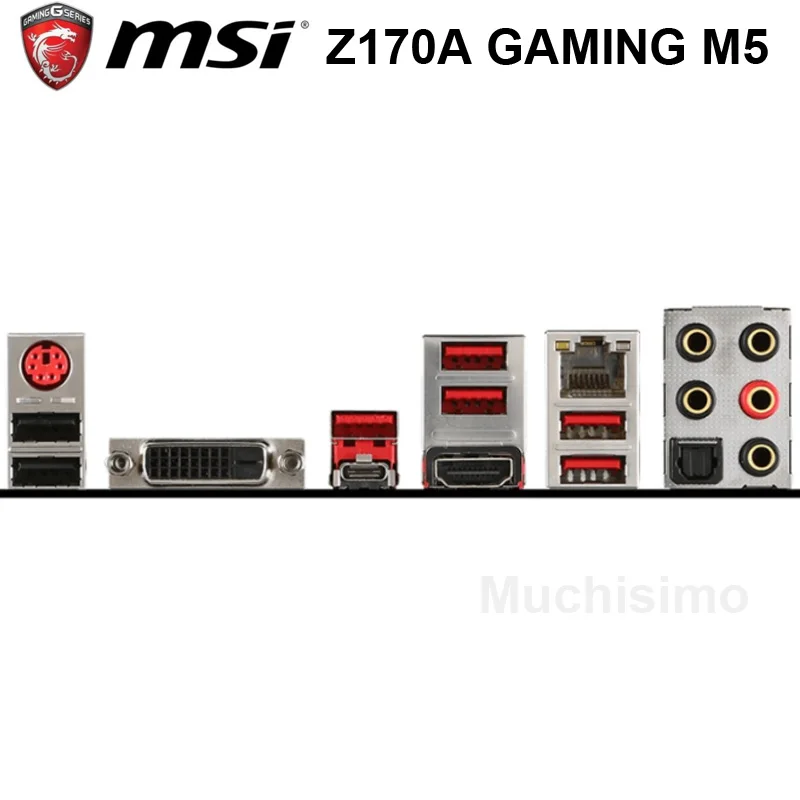 Материнская плата MSI Z170A игровая M5 Intel Z170 Core i7/i5/i3 LGA 1151 DDR4 оригинальная десктопная