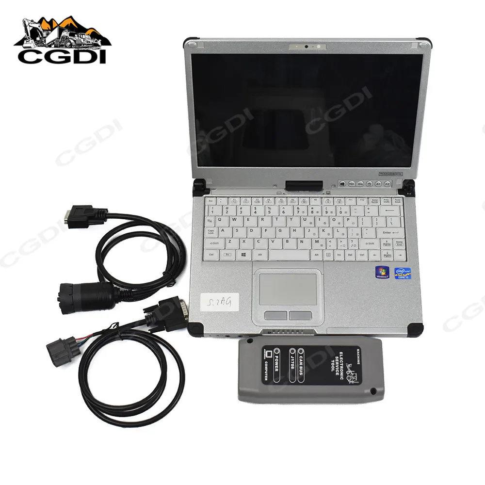 

Toughbook CF-C2 для JCB электронный инструмент для обслуживания JCB ServiceMaster, сервис мастер экскаватора, сельскохозяйственный диагностический сканер