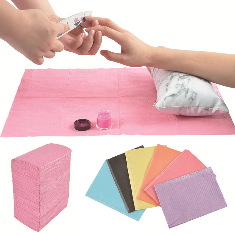 

10pcs Waterproof Tattoo PMU Clean Pad Cover Wipes Disposable Table Cloth Mat Makeup Clean Accessories for Tattoo Tools