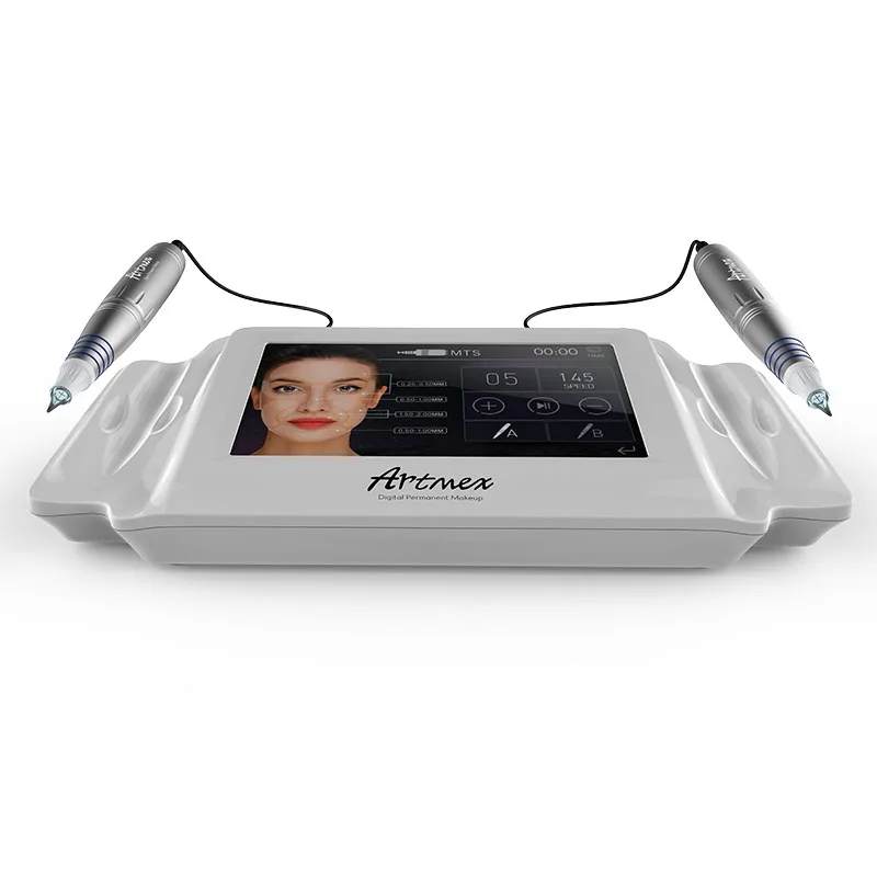 Профессиональная тату ручка Artmex V8 цифровая машинка для перманентного макияжа