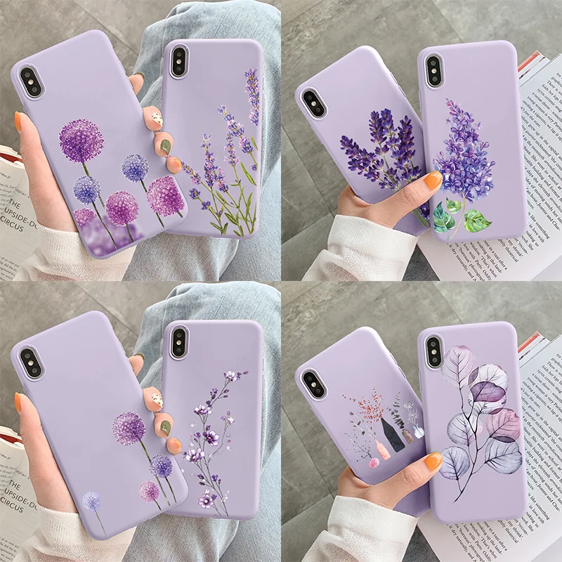 

Floral Flower Case For Huawei Honor 10i 20i 8X 9X 8A Mate 20 10 P20 P30 Pro P40 Lite E Nova 5T Y6 Y7 P Smart 2019 2021 TPU Funda