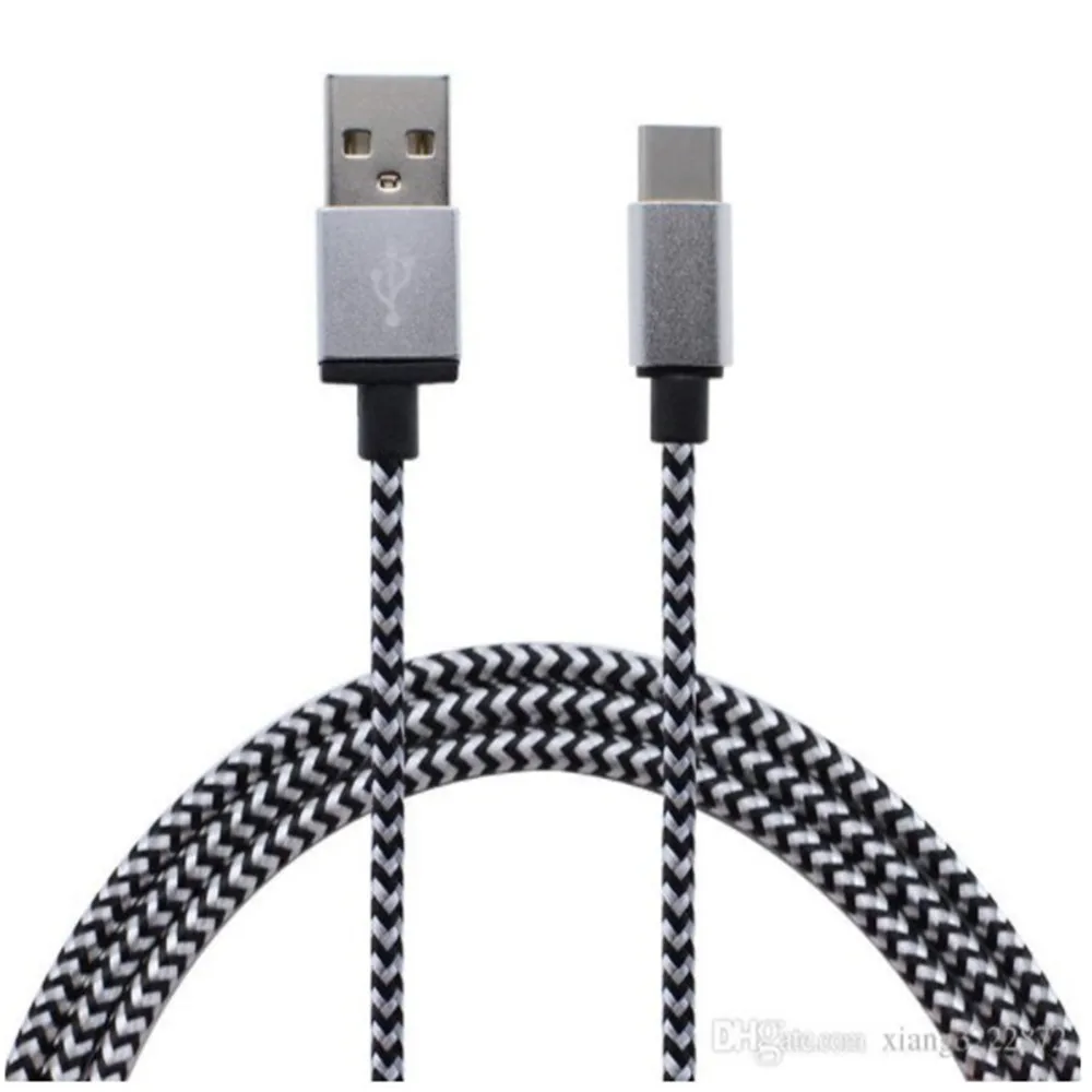 

Nylon Braided Micro USB Cable 1m Data Sync USB Charger Cable For Samsung HTC Xiaomi Blackberry Tablet Android USB Phone Cables
