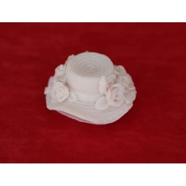 Silikon Роза соломенная шляпа мыло и ароматический камень пресс форм|Формы для мыла|