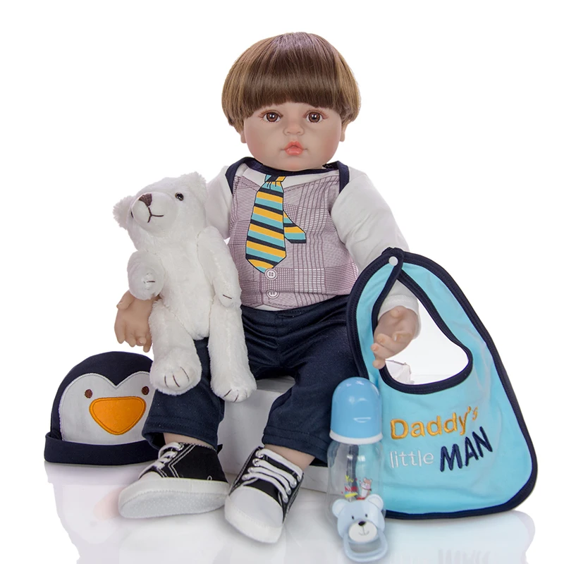 Куклы Новорожденные 60 см тканевое тело Милая принцесса игрушки для малышей с
