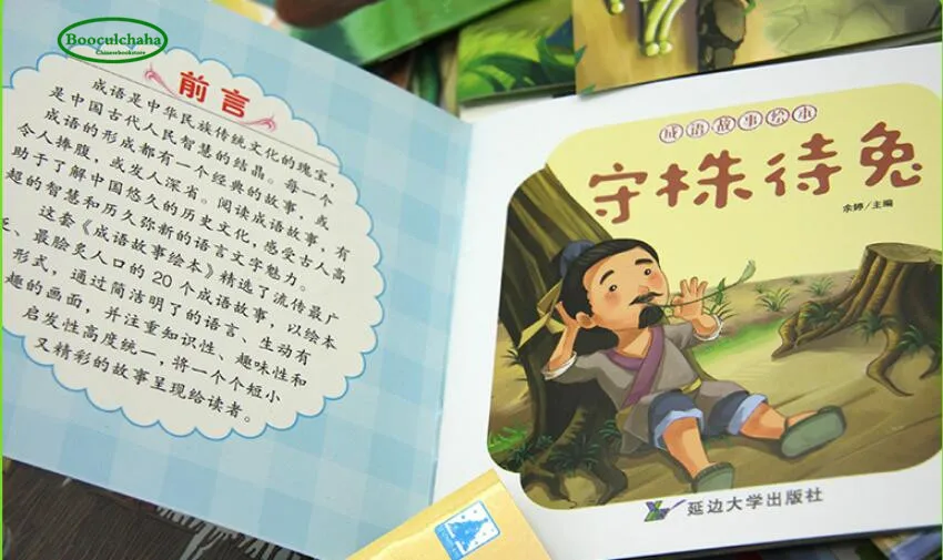 20 шт. китайская сказочная книга пиньинь классическая история нравственного