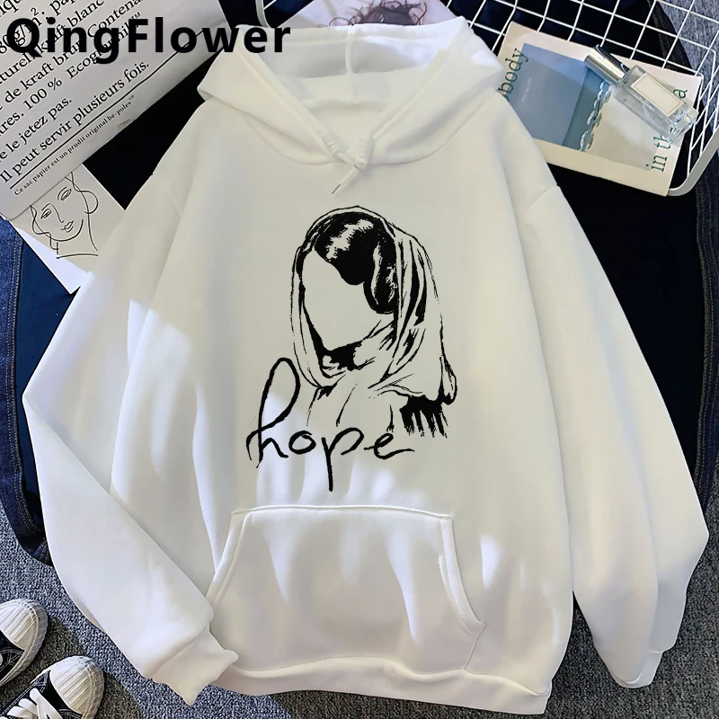 

Feminist Fenimism Girl Power Grl Pwr hoodies female anime streetwear hip hop grunge women pullover hoody streetwear