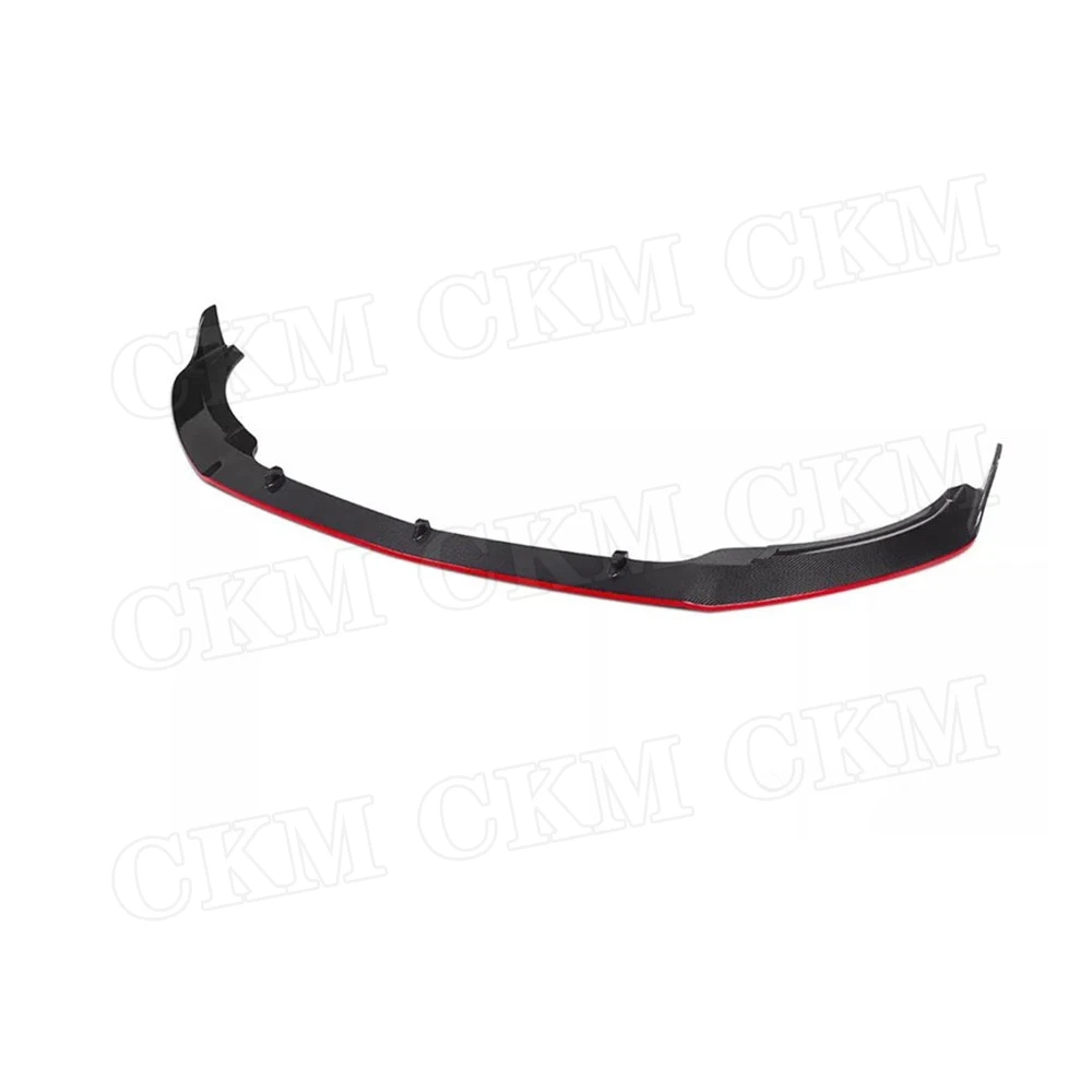 Для W176 передний спойлер из углеродного волокна для Benz A Class A200 A250 A45 AMG 2016 2019 бампер