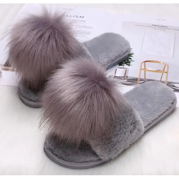 style 1 gray Женские тапочки и тапочки; сезон осень; Новинка года; стильная одежда в Корейском стиле; модные домашние тапочки из хлопка с нескользящей толстой подошвой - Цвет: style 1 gray