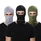 Балаклава для езды на мотоцикле, тонкая шапка с полным покрытием, из лайкры, для занятий спортом на открытом воздухе, на шею, с ультрафиолетовой защитой, летняя