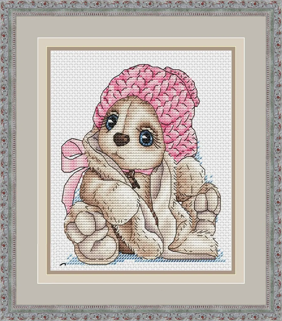 

ZZ1083 Decoration Home Decor New Arrival Homfun Craft Christmas Cross Stich Set NO Hoop Counted DIY Cross Stitch Kit Painting