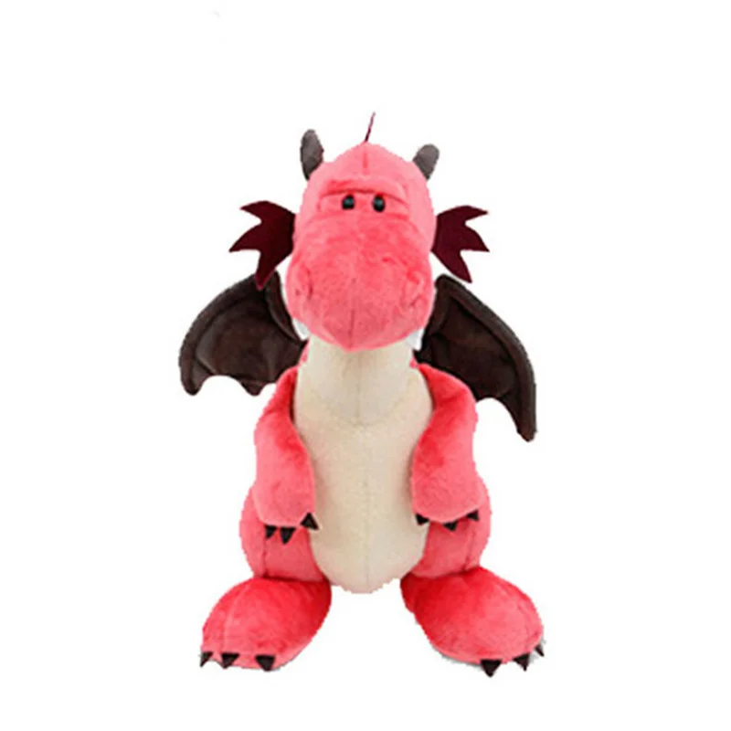 Динозавр плюшевые игрушки 35 см картонное животное двухголовый дракон для детей