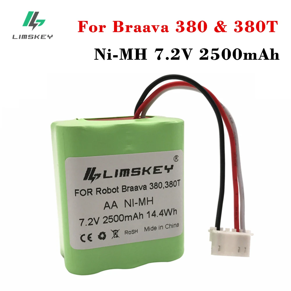 Limskey Высококачественный новый 7 2 V 2500mAh вакуумный Сменный аккумулятор для iRobot Roomba