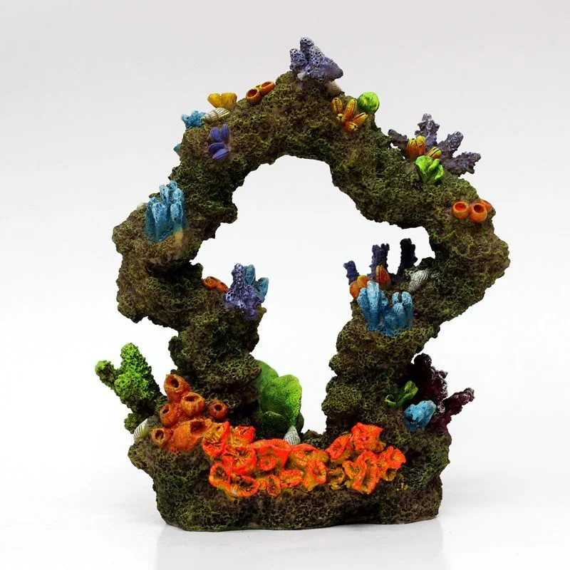 

2021 New Aquarium Coral Rockery Decoration Fish Tank Landscaping Ornaments Aquascape Landscape Home Decor Aquarium Accessories