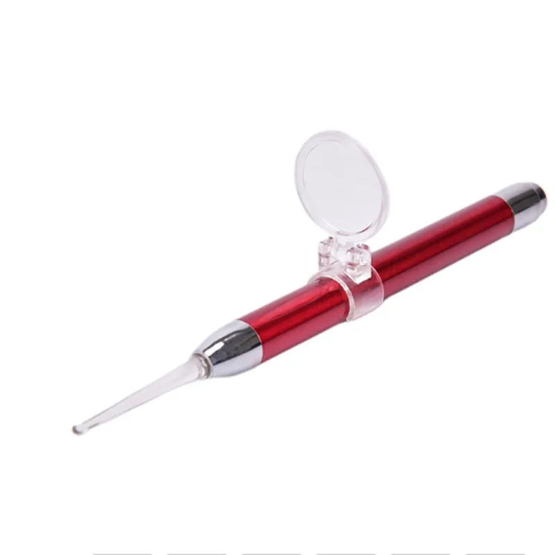 

LED FlashLight Baby Earpick Ear Cleaner Endoscope Penlight Spoon Cleaning Ear Curette Light Spoon with Magnifier Ear Wax Removal