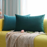 cushion cover 50x70cm velvet decorative pillow case for living room funda cojin40x60cm nordic home decoration housse de coussin